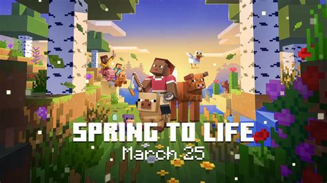 minecraft game update|Minecraft 'Spring To Life' Update Now Live, Here Are The Full .